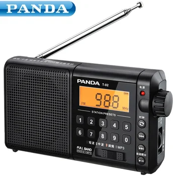 PANDA T-02 Radio Band Portabil Seniori Semiconductor FM Redare MP3 de Memorie Funcția de Încărcare Volum Tare