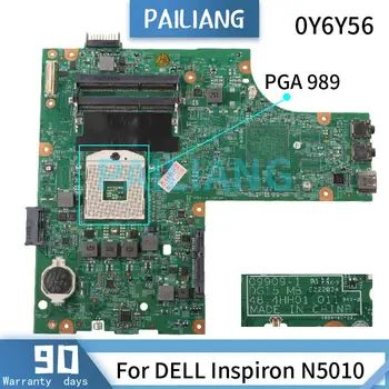 Pentru DELL Inspiron N5010 Placa de baza 0Y6Y56 09909-1 PGA 989 HM55 DDR3 Laptop placa de baza testat OK