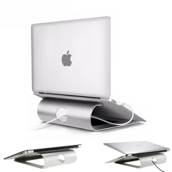 Pentru Macbook Air Pro Retina 11 12 13 15 Inch Laptop Stand de Aluminiu Desktop Decupaj de Răcire Anti-Alunecare Suport pentru Hp Suprafață Xiaomi