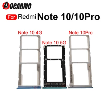 Pentru Xiaomi Redmi Nota 10 4G 5G Pro 10Pro Cititor de Carduri SIM Sim Tray Holder SD Slot Piese de schimb
