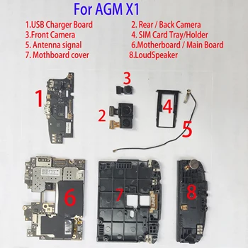 Placa de baza Fata Spate Camera Pentru AGM X1 Antena de semnal USB Încărcător de Bord Cartelei SIM Difuzor Capacul