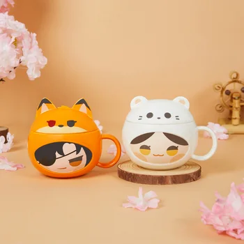 Pre-vânzare Anime Tian Guan Ci Fu Acrilic Cer Oficial Binecuvântarea lui Pandantiv Cana Ceramica Umbrela Xie Lian Hua Cheng Jurul
