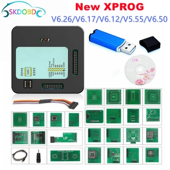 Pret De Fabrica XProg-M Xprog M 5.55 6.12 6.26 6.50 Chip Tuning Instrument De Programator X Prog M V5.55 V6.12 V6.26 V6.50 XPROG-M 5.55