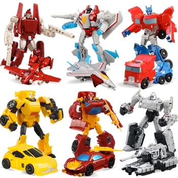 Transformers Optimus Prime, Bumblebee Megatron Hot Rod Powerglide Deformabile Roboți, Articulații Mobile Acțiune Figura Jucării Băiat De Cadouri