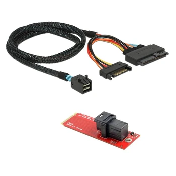 U2 Kit U. 2 SFF-8639 NVME Pcie SSD Adaptor si Cablu Pentru Placa de baza SSD 750 P3600 P3700 M. 2 SFF-8643