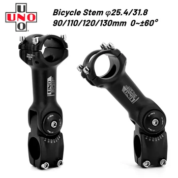 UNO Unghi Reglabil Biciclete Tulpini 25.4/31.8 mm Ghidon Riser Aliaj de Aluminiu Furca Fata Stem Adaptor Accesorii pentru Biciclete MTB