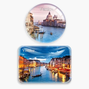 Veneția Italia Magnet de Frigider World Travel sticla Suvenir Frigider Autocolante Magnetice Decor Acasă Turistice cadou