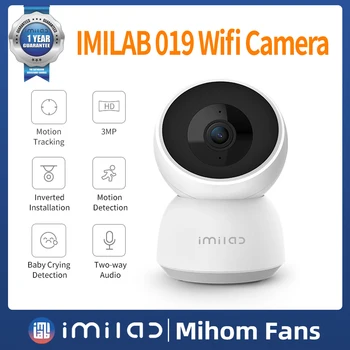 Versiune globală IMILAB 019 Home Security Camera Wifi 2K HD IP 360Vedio de Supraveghere CCTV de Interior Viziune de Noapte de Urmărire a Mișcării Cam