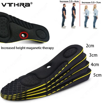 VTHRA Magnet Masaj Înălțime Crește Branț 2/3/4/5cm Până Invisiable Spori Branț Suport Arc Bărbați Femei Pantofi inserabile Pad