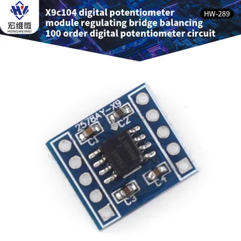 X9C104 Potențiometru Digital a Modulului de 100 Potențiometru Digital Circuit Regla Podul de Echilibru pentru Arduino Bord Electronice Module